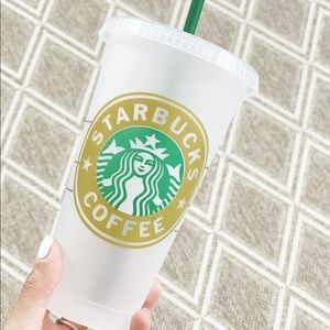 Starbucks coffee cold cup!
